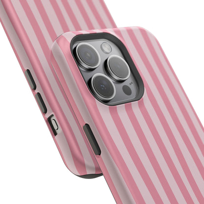 Pink Striped Phone Case