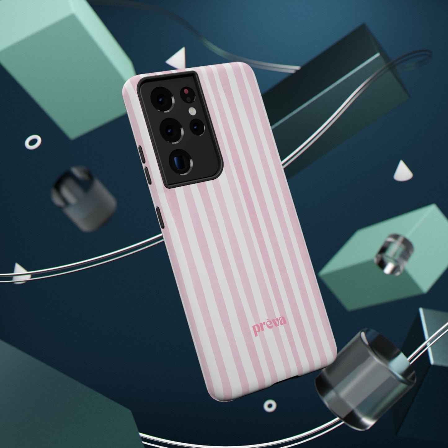 Pink Stripe Phone Case