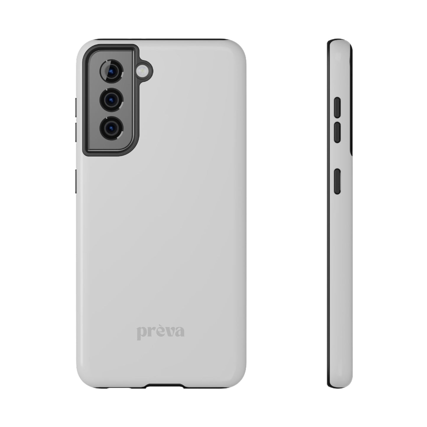 White & Grey Phone Case