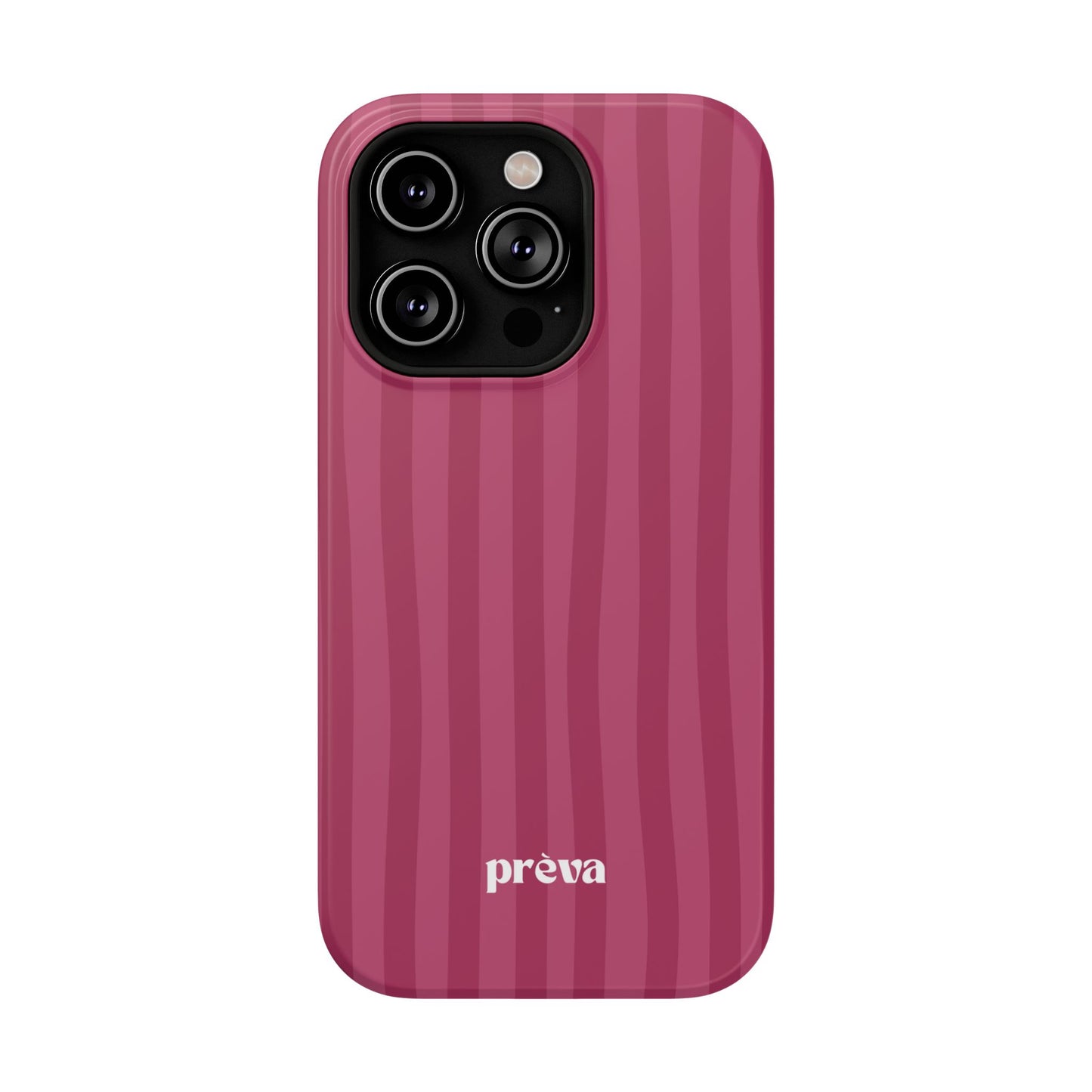 Magenta Stripes Phone Case