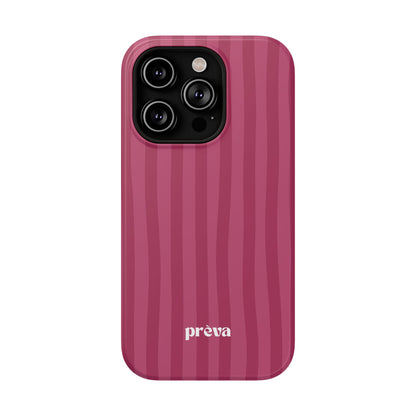 Magenta Stripes Phone Case