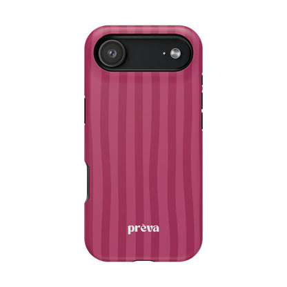 Magenta Stripes Phone Case