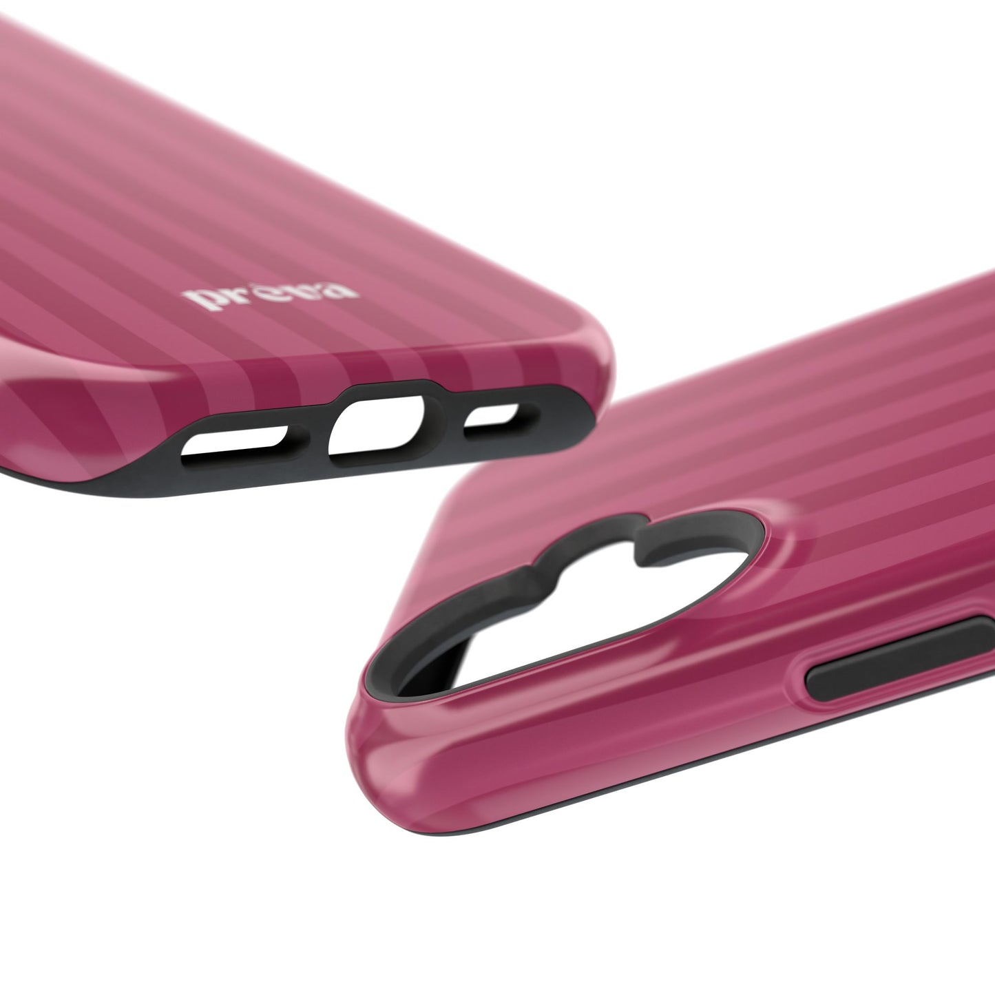 Magenta Stripes Phone Case
