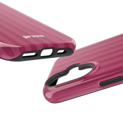Magenta Stripes Phone Case