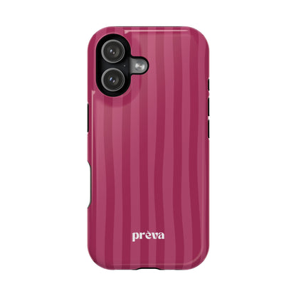 Magenta Stripes Phone Case