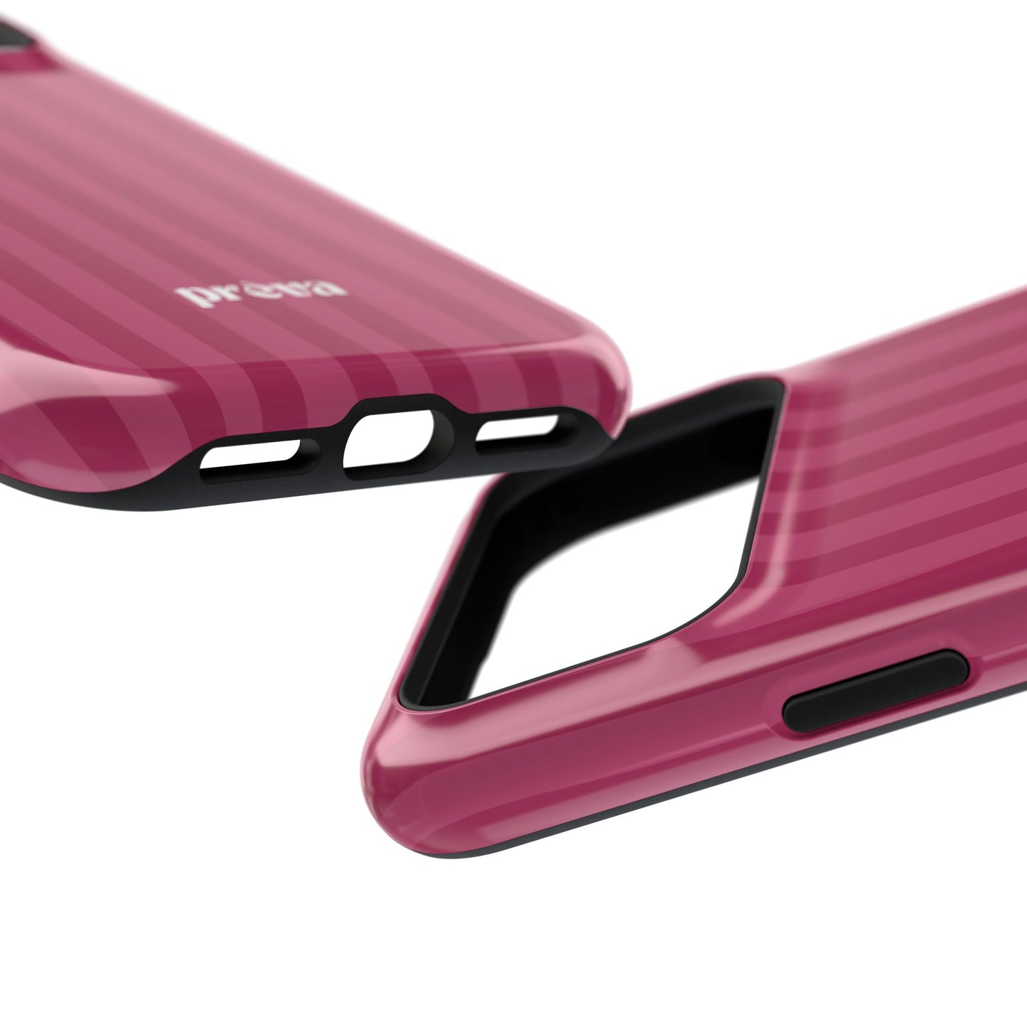Magenta Stripes Phone Case