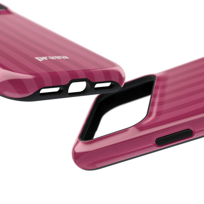 Magenta Stripes Phone Case