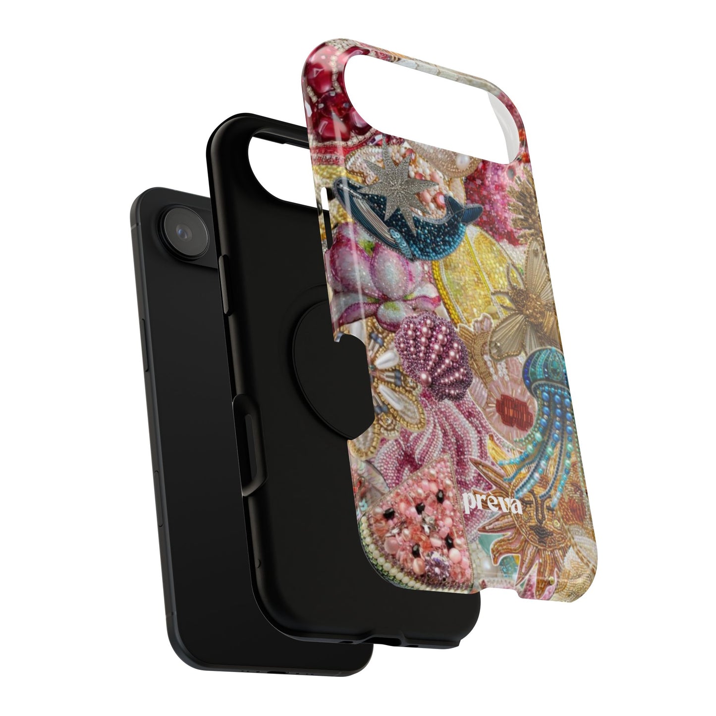 Floral Sea Collage Phone Case